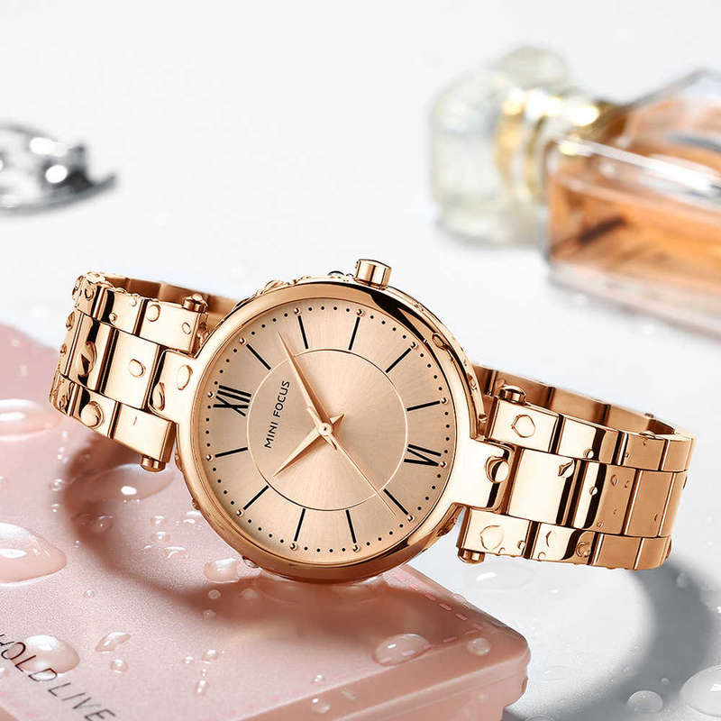 Mini Focus 0189 Womens Watch - Gold