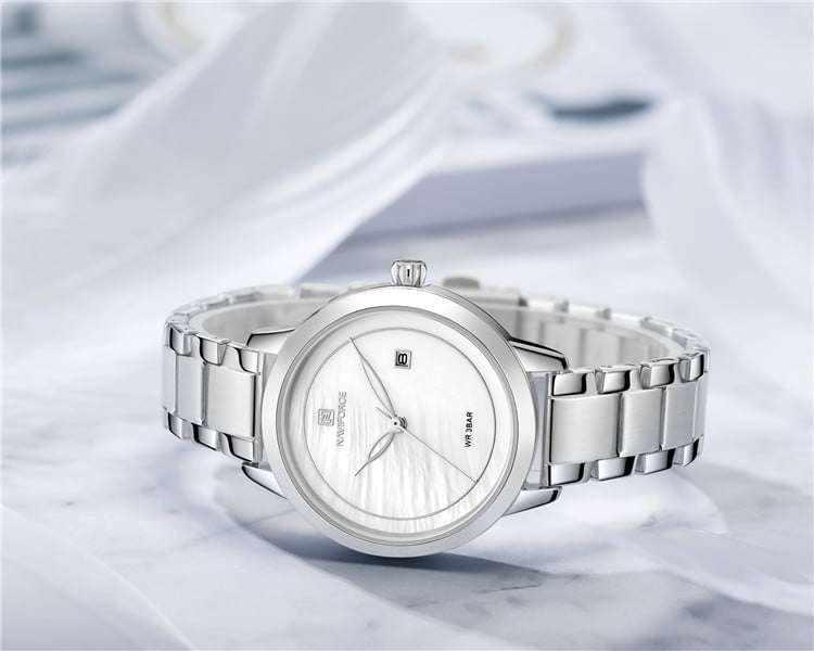Naviforce 5008 Womens Watch - Silver