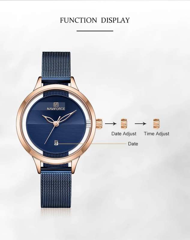 Naviforce 5014 Womens Watch - Blue