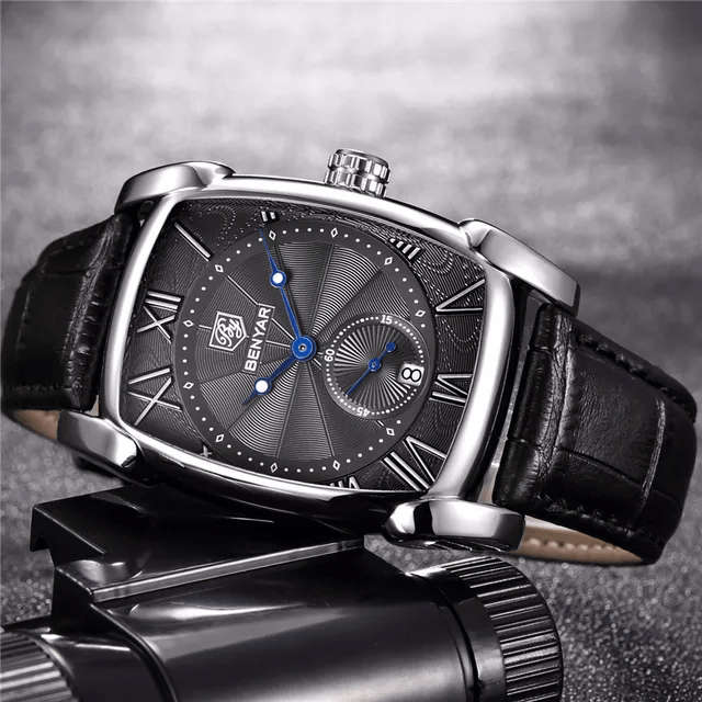 Benyar Mens 5114 Business Watch - Black