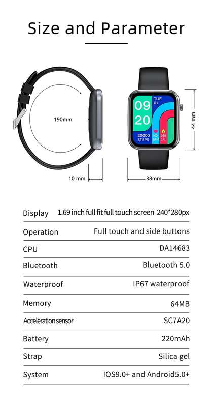 COLMI P15 Smart Watch - Green