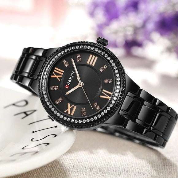 Curren 9004 Womens Watch - Black