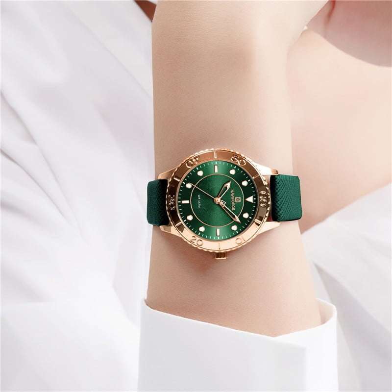 Naviforce 5020 Womens Watch - Green