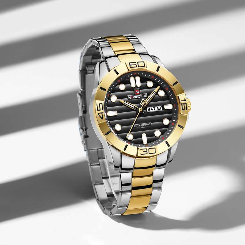 Naviforce 9198 Mens Chronograph Watch
