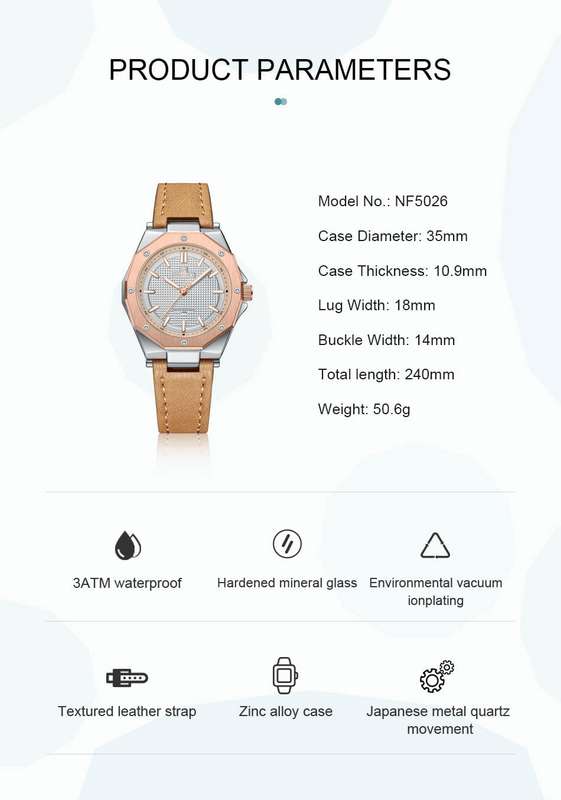 Naviforce 5026 Womens Watch - Orange