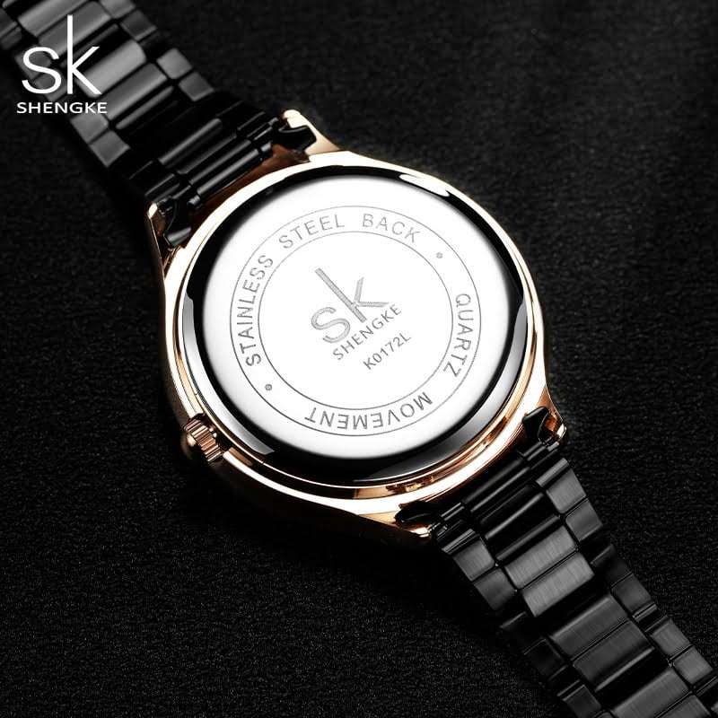 Shengke K0172 Womens Watch - Black