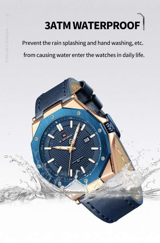 Naviforce 9200 Mens Chronograph Watch - Blue
