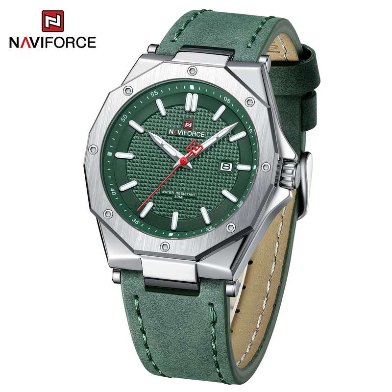 Naviforce 9200 Mens Chronograph Watch - Green