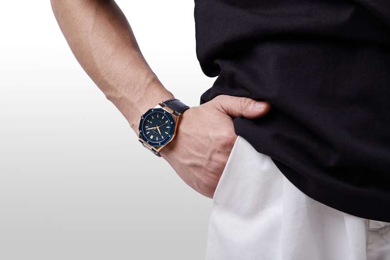 Naviforce 9200 Mens Chronograph Watch - Blue