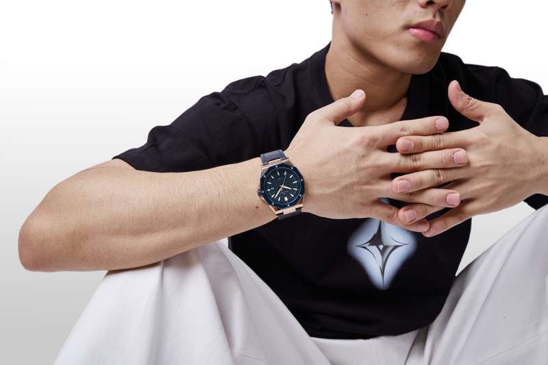 Naviforce 9200 Mens Chronograph Watch - Blue