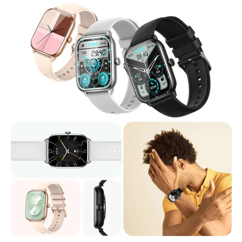 Colmi C61 Smart Watch - Black