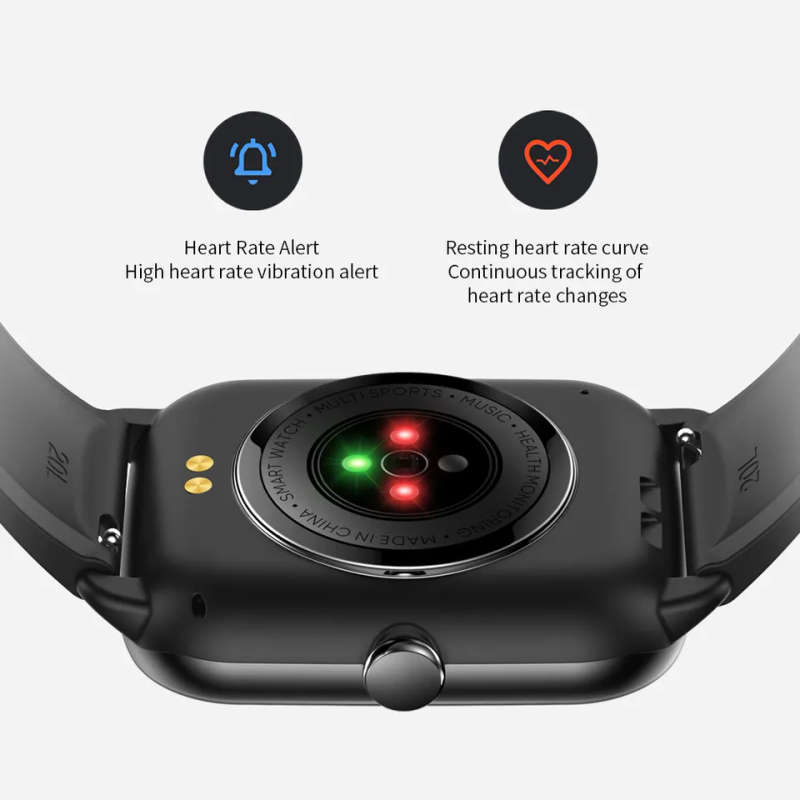 Colmi C61 Smart Watch - Black
