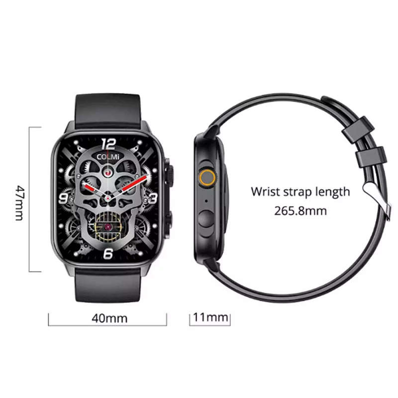 Colmi C81 Smart Watch - Black