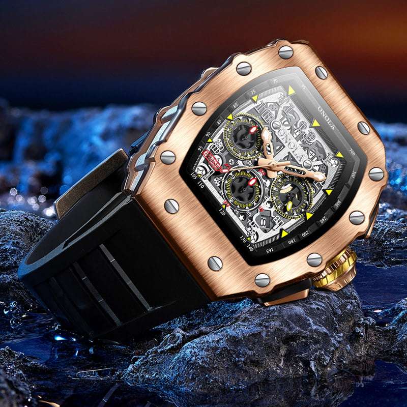 ONOLA 6826 Mens Watch - Black