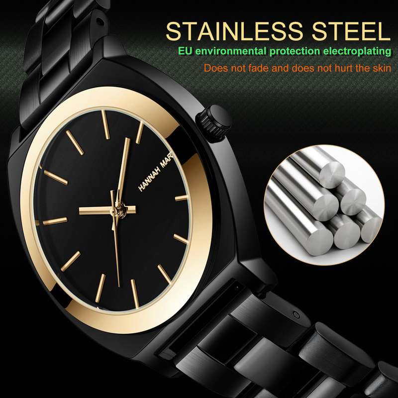 Hannah Martin 1261 Womens Watch - Black