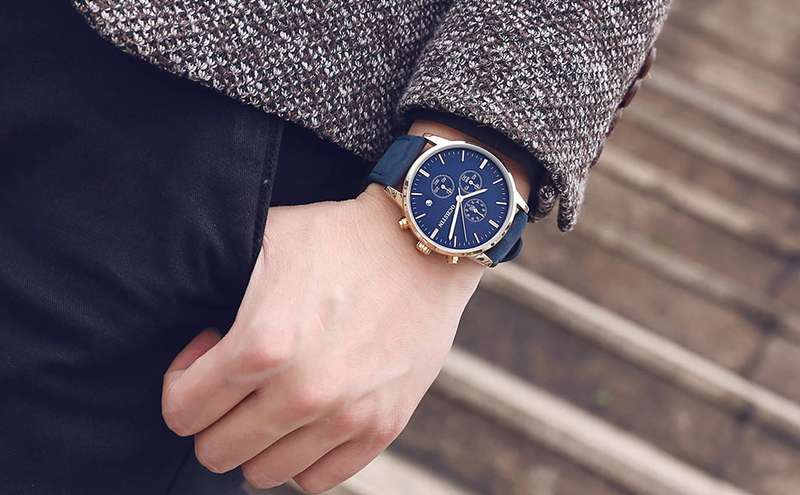 Ochstin GQ084 Mens Chronograph Watch - Blue