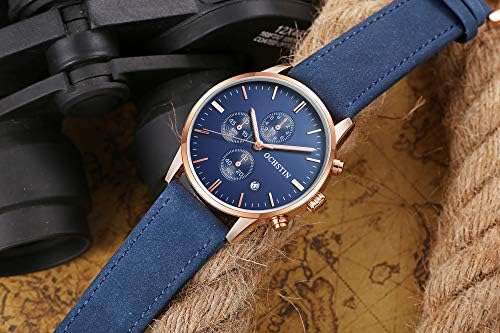 Ochstin GQ084 Mens Chronograph Watch - Blue