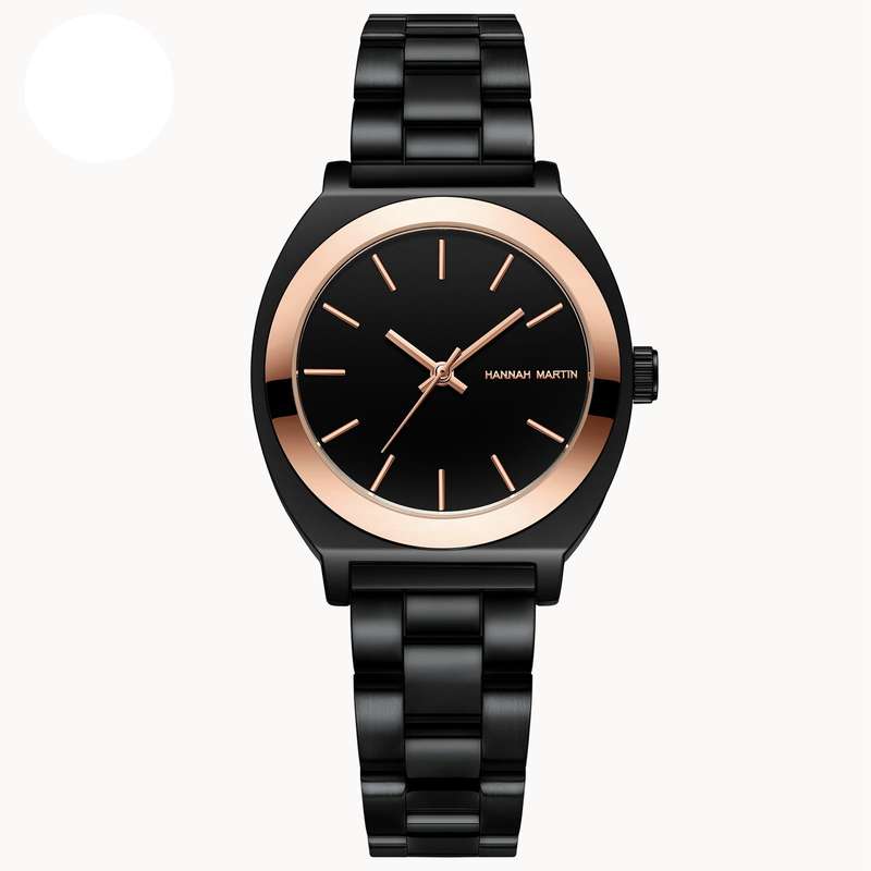 Hannah Martin 1261 Womens Watch - Black
