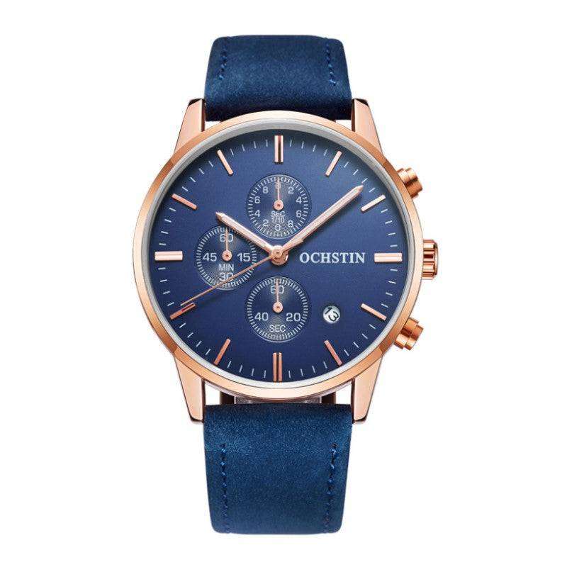 Ochstin GQ084 Mens Chronograph Watch - Blue