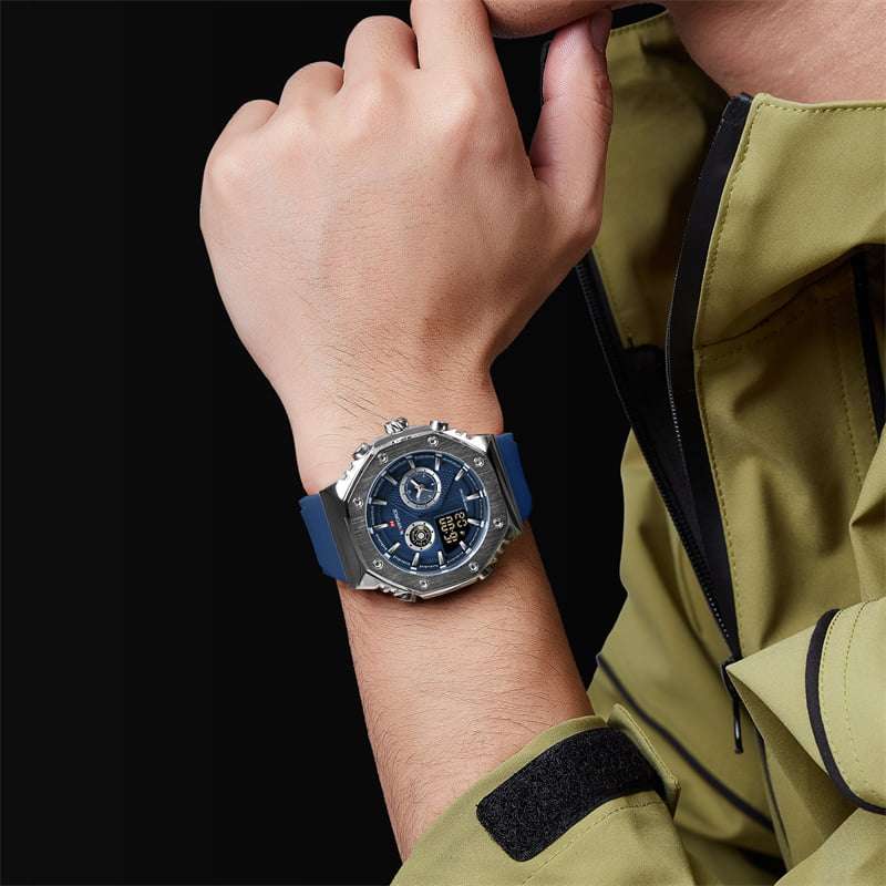 Naviforce 9216 Mens Chronograph Watch - Blue