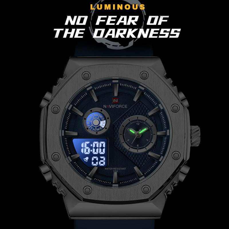 Naviforce 9216 Mens Chronograph Watch - Blue