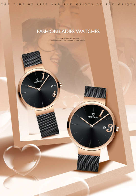 Mark Fairwhale 3220 Womens Watch - Black