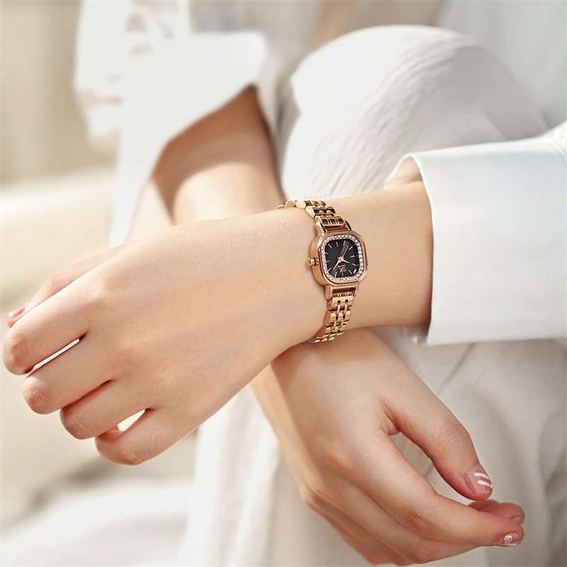 Shengke K0170 Womens Watch - Rose Gold