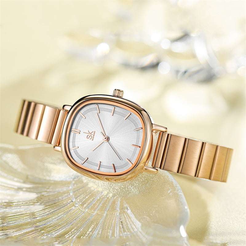 Shengke K0174 Womens Watch - Rose Gold
