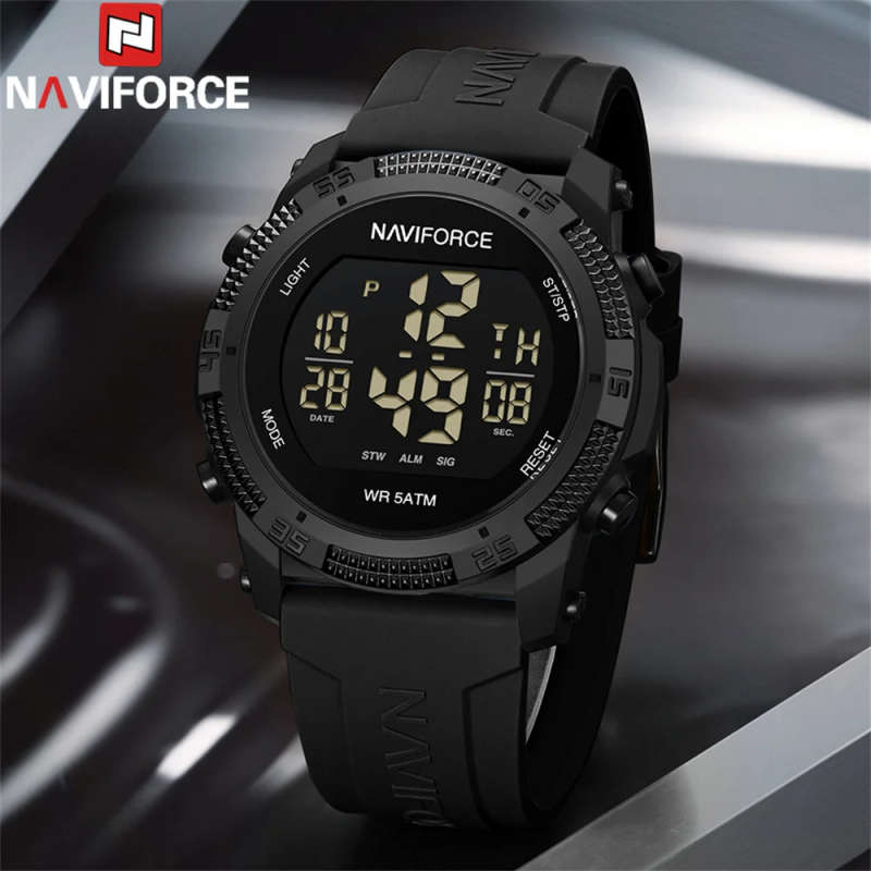 Naviforce 7104 Mens Watch - Black