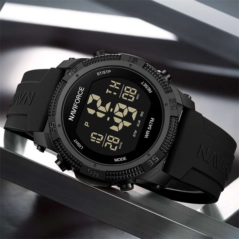 Naviforce 7104 Mens Watch - Black