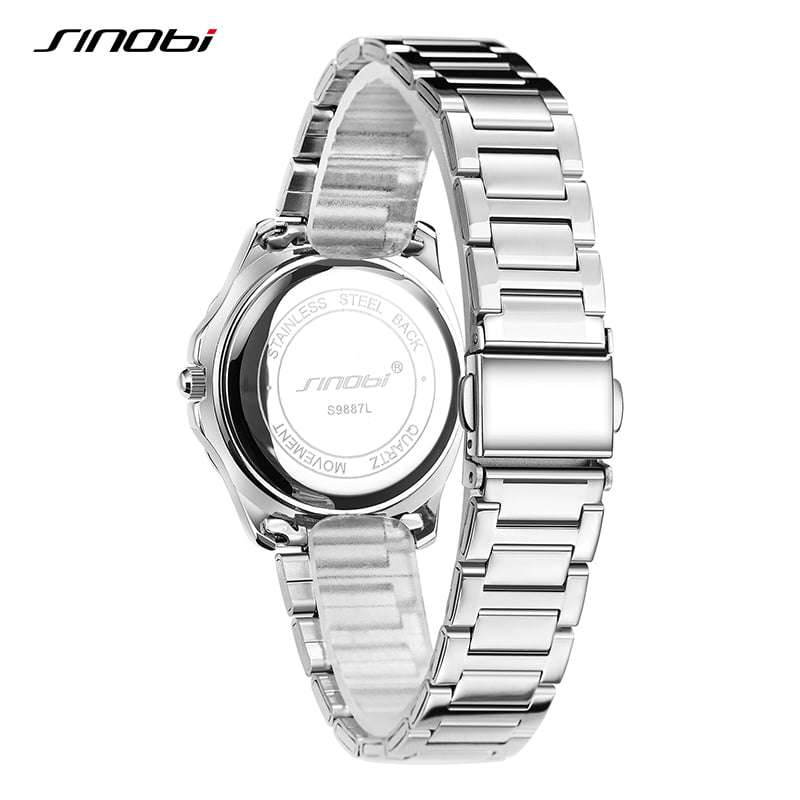 Sinobi S9887L Womens Watch - Silver