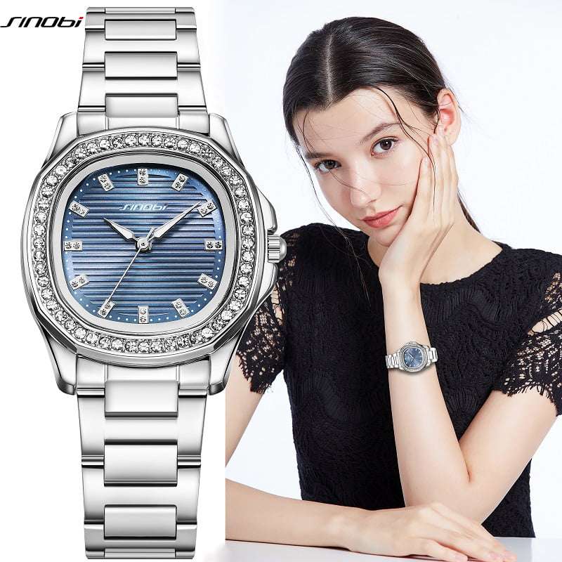 Sinobi S9887L Womens Watch - Silver