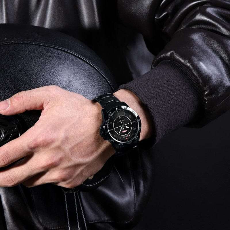 Naviforce 9204 Mens Watch - Black