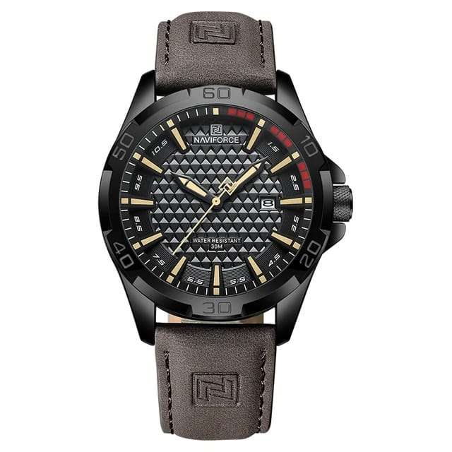Naviforce 8023 Mens Watch - Coffee