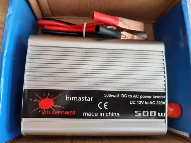 500 Watts 12v DC to 220v AC Inverter 500W 12V