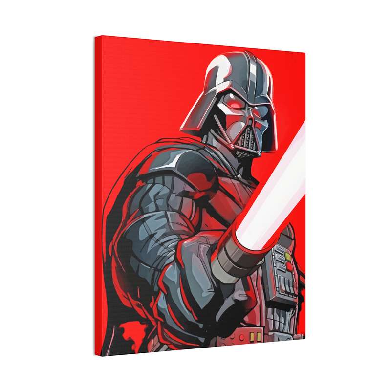 Darth Vader Painting Printed on A2 Stretched Canvas 24" x 18"