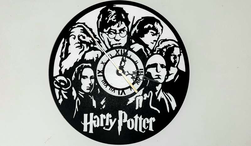 Harry Potter Wall Clock Digital Design SVG