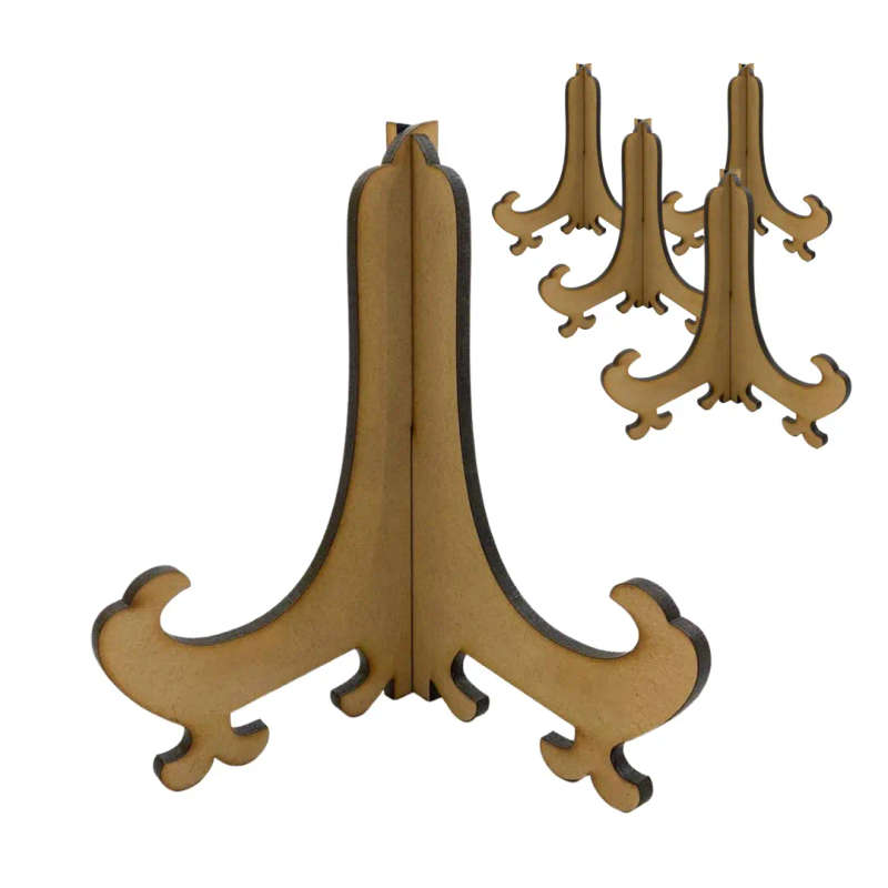 Trupan MDF Display Stands | Pack of 5 | Versatile Flat Product Showcase | 129mm x 179mm | Online ...