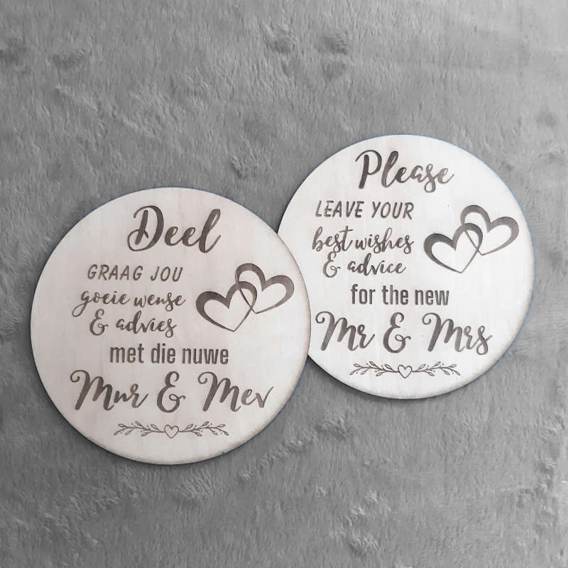 Timeless Treasures: Wedding Heart Drop Guest Book