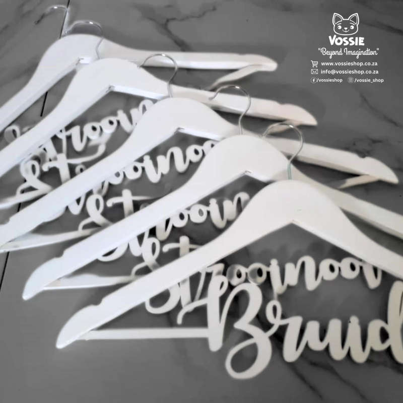 Wedding Coat Hangers - 5 Pack