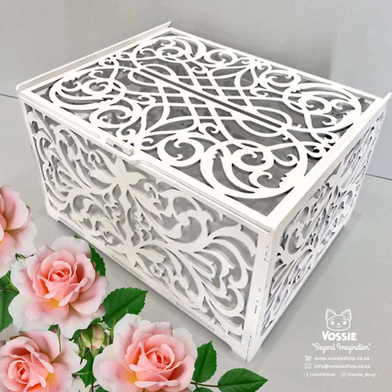 Elegant Wedding Letter Box for Envelopes