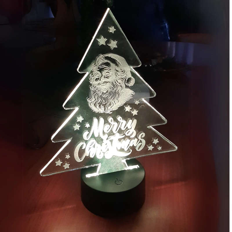 Festive Glow RGB LED Christmas Tree with Remote