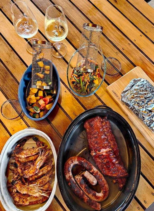 Rolling Braai Basket