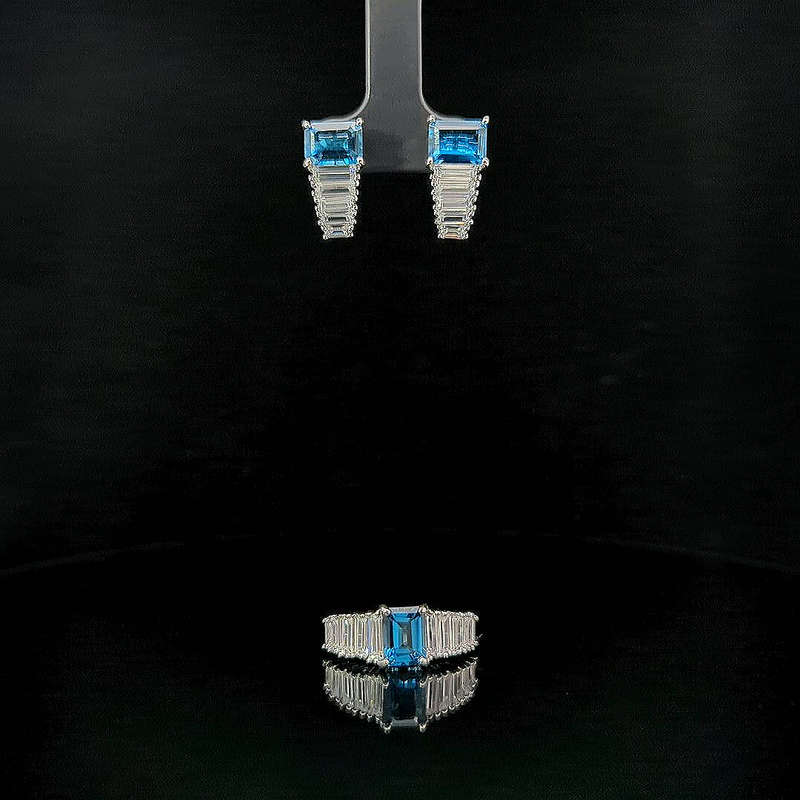 Valencia - London Blue Topaz