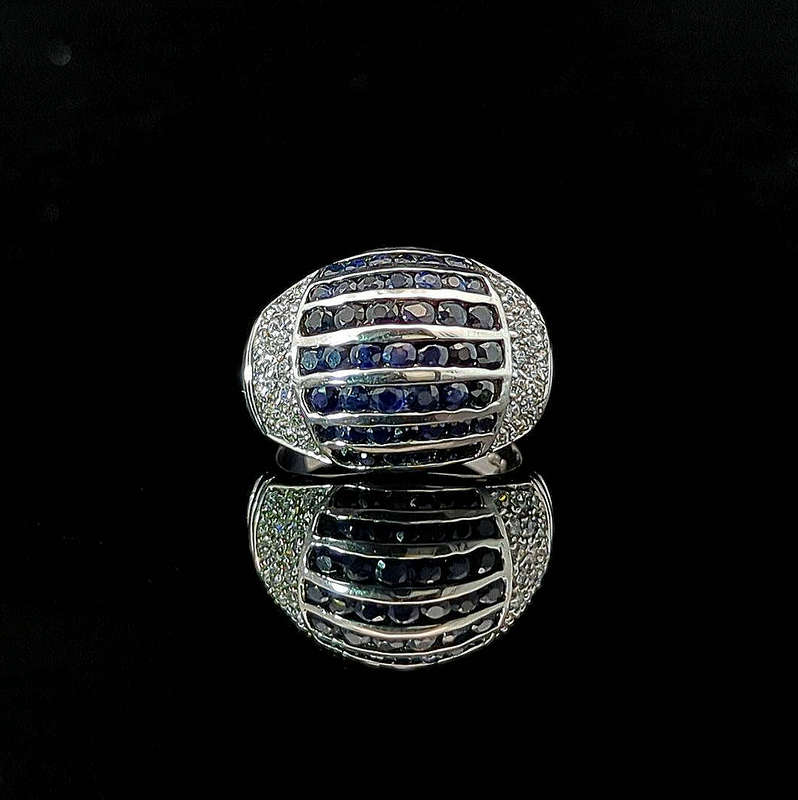 Eryx - Blue Sapphires and White Topaz