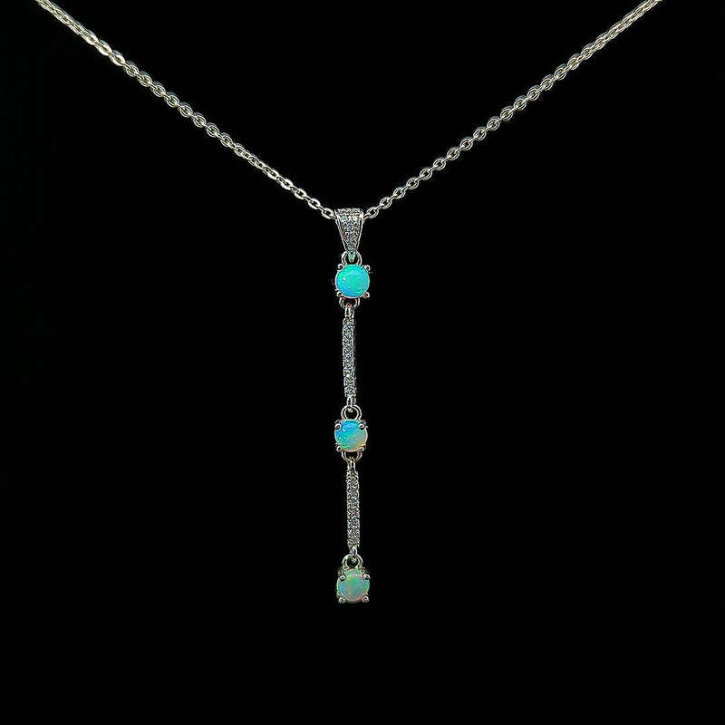 Sunan - Ethiopian Opals and CZ