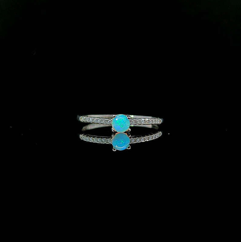Sunan - Ethiopian Opals and CZ