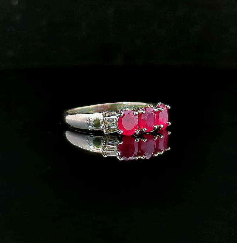 Thalia - Rubies and CZ