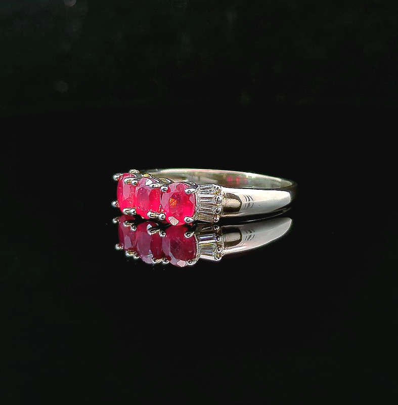 Thalia - Rubies and CZ