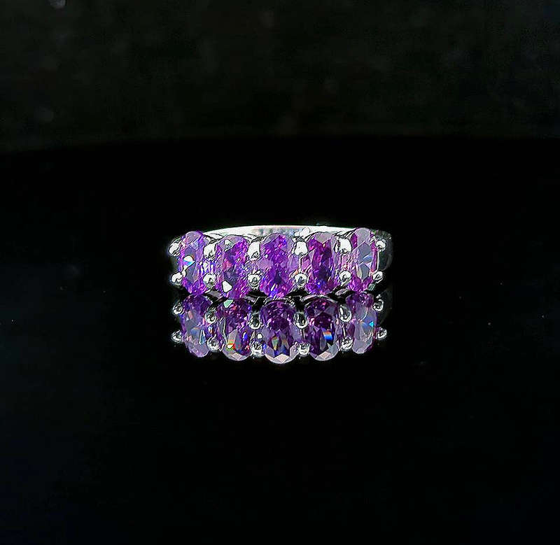 Arak - Dark Purple CZ